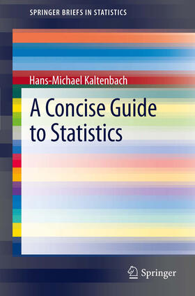 Kaltenbach | A Concise Guide to Statistics | E-Book | sack.de
