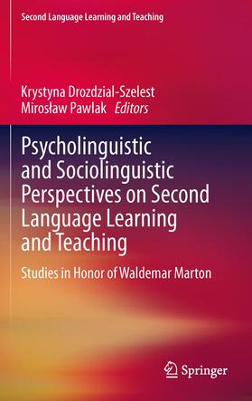 Pawlak / Drozdzial-Szelest |  Psycholinguistic and Sociolinguistic Perspectives on Second Language Learning and Teaching | Buch |  Sack Fachmedien
