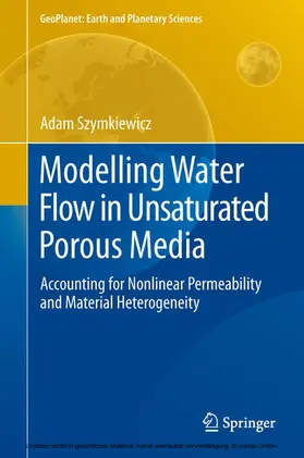 Szymkiewicz | Modelling Water Flow in Unsaturated Porous Media | E-Book | sack.de