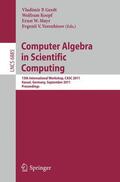 Gerdt / Koepf / Mayr |  Computer Algebra in Scientific Computing | Buch |  Sack Fachmedien