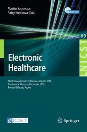 Szomszor / Kostkova | Electronic Healthcare | E-Book | www.sack.de