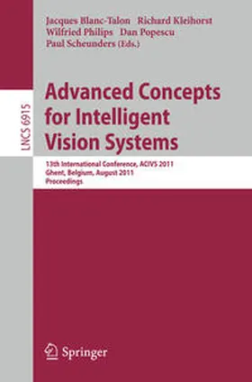 Blanc-Talon / Philips / Popescu |  Advanced Concepts for Intelligent Vision Systems | eBook | Sack Fachmedien