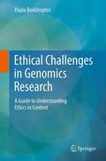 Boddington |  Ethical Challenges in Genomics Research | Buch |  Sack Fachmedien