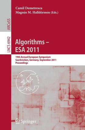Demetrescu / Halldorsson | Algorithms -- ESA 2011 | Buch | 978-3-642-23718-8 | sack.de