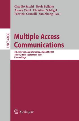 Sacchi / Bellalta / Vinel | Multiple Access Communications | Buch | 978-3-642-23794-2 | sack.de