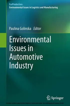 Golinska | Environmental Issues in Automotive Industry | E-Book | sack.de