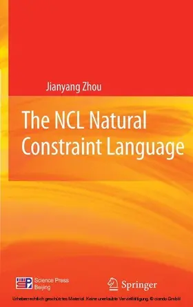 Zhou | The NCL Natural Constraint Language | E-Book | sack.de
