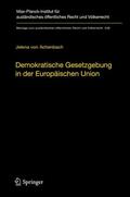 von Achenbach |  Achenbach, J: Demokratische Gesetzgebung | Buch |  Sack Fachmedien