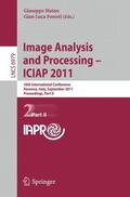 Maino / Foresti |  Image Analysis and Processing -- ICIAP 2011 | Buch |  Sack Fachmedien
