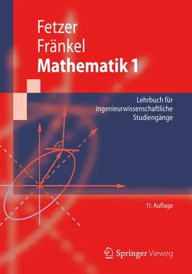 Fetzer / Fränkel |  Mathematik 1 | Buch |  Sack Fachmedien