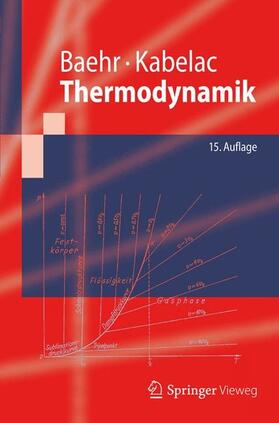 Baehr / Kabelac |  Thermodynamik | eBook | Sack Fachmedien