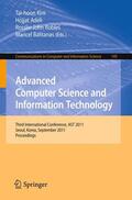 Kim / Adeli / Robles |  Advanced Computer Science and Information Technology | Buch |  Sack Fachmedien