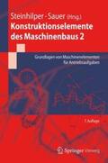 Steinhilper / Sauer |  Konstruktionselemente des Maschinenbaus 2 | Buch |  Sack Fachmedien