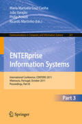 Cruz-Cunha / Varajao / Powell |  ENTERprise Information Systems | eBook | Sack Fachmedien