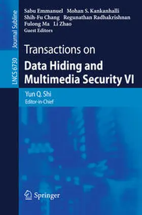 Shi | Transactions on Data Hiding and Multimedia Security VI | E-Book | sack.de