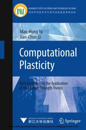 Yu / Li |  Computational Plasticity | eBook | Sack Fachmedien