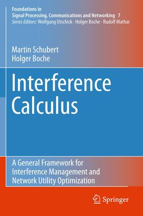 Boche / Schubert | Interference Calculus | Buch | 978-3-642-24620-3 | sack.de