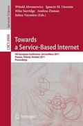 Abramowicz / Llorente / Surridge |  Towards a Service-Based Internet | Buch |  Sack Fachmedien