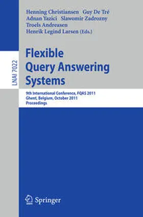 Christiansen / de Tre / Yazici | Flexible Query Answering Systems | E-Book | sack.de