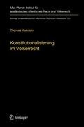 Kleinlein |  Konstitutionalisierung im Völkerrecht | Buch |  Sack Fachmedien