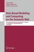 Sottara / Palmirani |  Rule-Based Modeling and Computing on the Semantic Web | Buch |  Sack Fachmedien