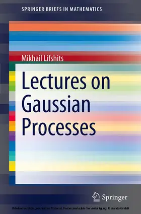 Lifshits |  Lectures on Gaussian Processes | eBook | Sack Fachmedien