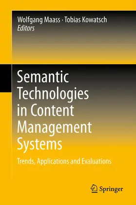 Maass / Kowatsch | Semantic Technologies in Content Management Systems | E-Book | sack.de