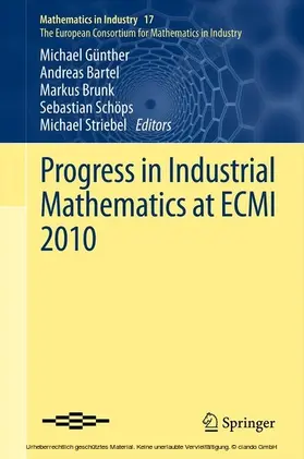 Günther / Bartel / Brunk |  Progress in Industrial Mathematics at ECMI 2010 | eBook | Sack Fachmedien