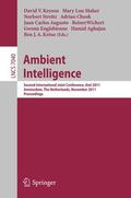 Keyson / Maher / Streitz |  Ambient Intelligence | Buch |  Sack Fachmedien