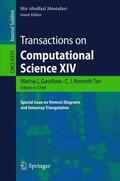 Mostafavi |  Transactions on Computational Science XIV | Buch |  Sack Fachmedien