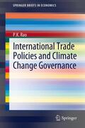 Rao |  International Trade Policies and Climate Change Governance | Buch |  Sack Fachmedien