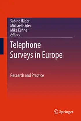 Häder / Kühne |  Telephone Surveys in Europe | Buch |  Sack Fachmedien