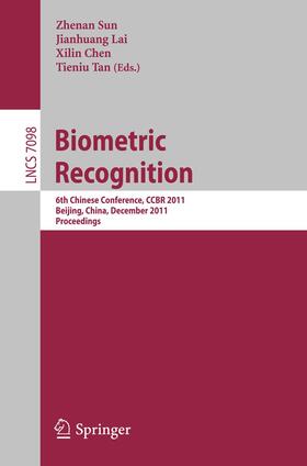 Sun / Lai / Chen |  Biometric Recognition | Buch |  Sack Fachmedien