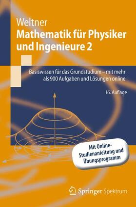 Weltner |  Mathematik für Physiker und Ingenieure 2 | Buch |  Sack Fachmedien