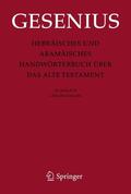Gesenius / Donner / Meyer |  Hebräisches und Aramäisches Handwörterbuch über das Alte Testament | Buch |  Sack Fachmedien