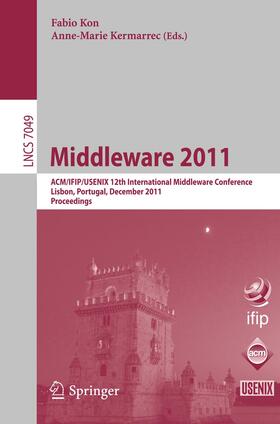 Kon / Kermarrec | Middleware 2011 | Buch | 978-3-642-25820-6 | sack.de