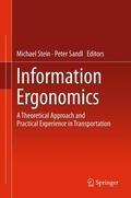 Sandl / Stein |  Information Ergonomics | Buch |  Sack Fachmedien