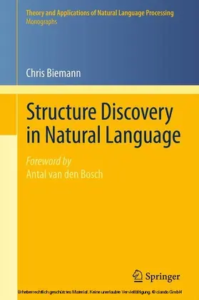 Biemann |  Structure Discovery in Natural Language | eBook | Sack Fachmedien