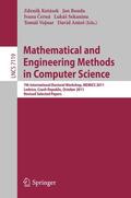 Kotásek / Bouda / Antoš |  Mathematical and Engineering Methods in Computer Science | Buch |  Sack Fachmedien