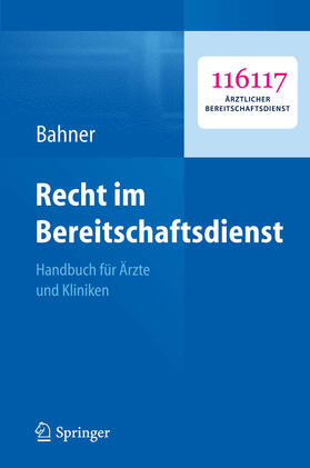 Bahner | Recht im Bereitschaftsdienst | E-Book | sack.de