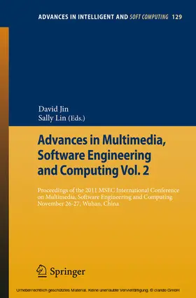Jin / Lin | Advances in Multimedia, Software Engineering and Computing Vol.2 | E-Book | sack.de