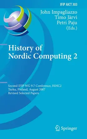 Impagliazzo / Paju / Järvi |  History of Nordic Computing 2 | Buch |  Sack Fachmedien