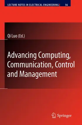 Luo | Advancing Computing, Communication, Control and Management | Buch | 978-3-642-26228-9 | sack.de