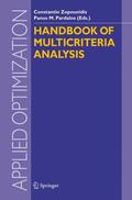 Pardalos / Zopounidis |  Handbook of Multicriteria Analysis | Buch |  Sack Fachmedien