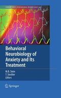 Steckler / Stein |  Behavioral Neurobiology of Anxiety and Its Treatment | Buch |  Sack Fachmedien