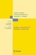 Dierkes / Tromba / Hildebrandt |  Global Analysis of Minimal Surfaces | Buch |  Sack Fachmedien