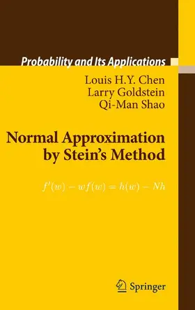Chen / Shao / Goldstein |  Normal Approximation by Stein's Method | Buch |  Sack Fachmedien