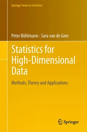 van de Geer / Bühlmann | Statistics for High-Dimensional Data | Buch | 978-3-642-26857-1 | sack.de