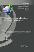 Jayne / Iliadis |  Engineering Applications of Neural Networks | Buch |  Sack Fachmedien