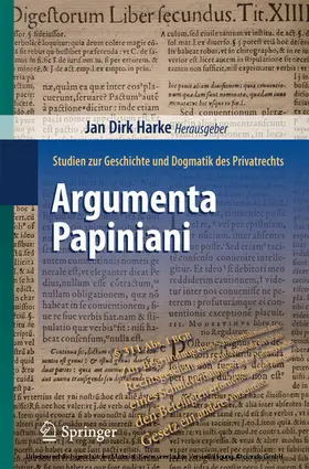 Harke | Argumenta Papiniani | E-Book | www.sack.de